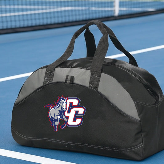 Crimson Cliffs High School Personalized UHSPA Black Team Duffel Bag – Pickleball & Weekend Travel Bag