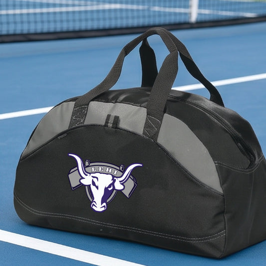 Lehi High School Personalized UHSPA Black Team Duffel Bag – Pickleball & Weekend Travel Bag