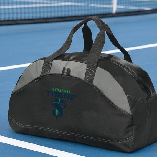 Syracuse High School Personalized UHSPA Black Team Duffel Bag – Pickleball & Weekend Travel Bag