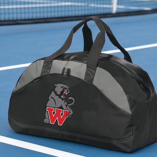 West High School Personalized UHSPA Black Team Duffel Bag – Pickleball & Weekend Travel Bag