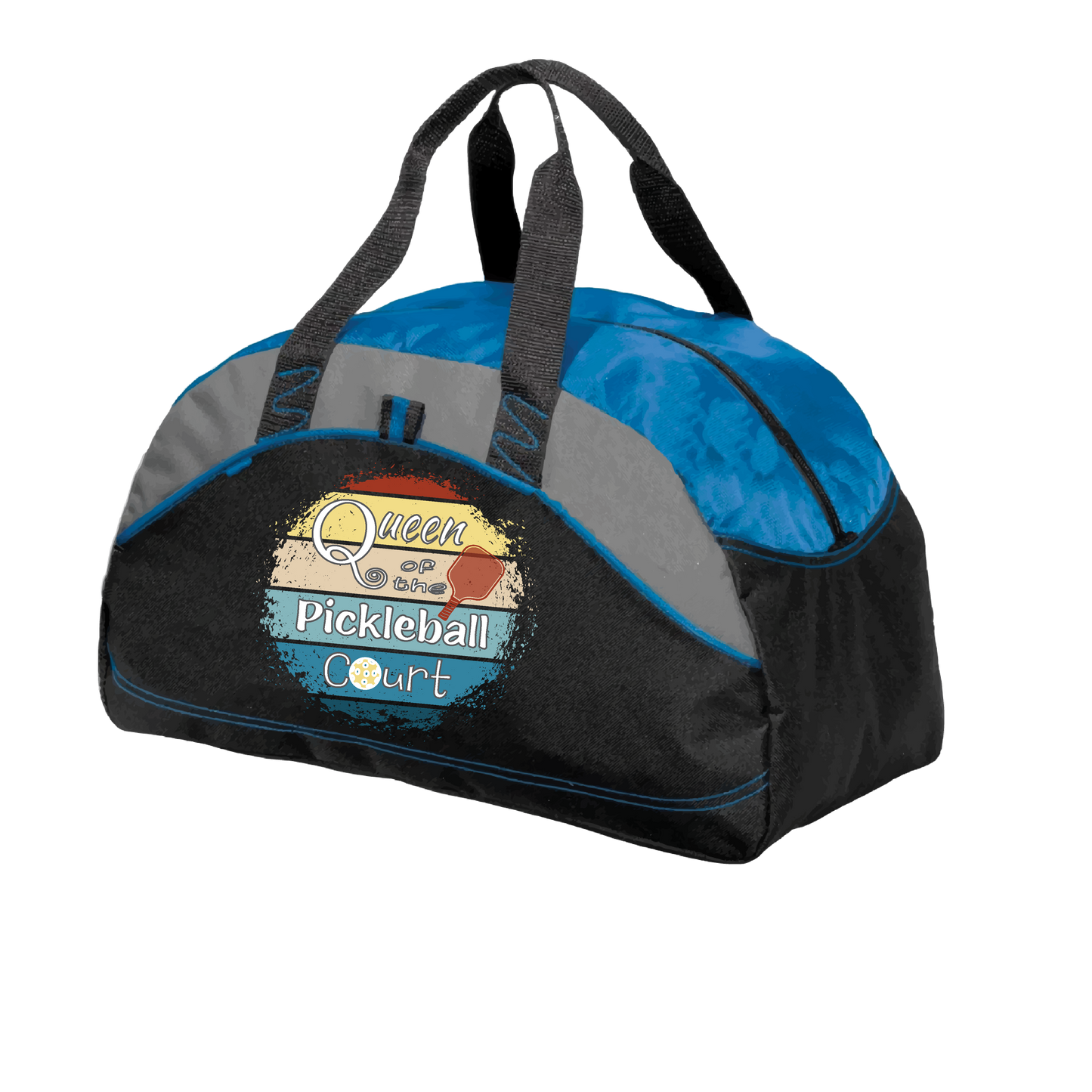 Queen of the Pickleball Court | Pickleball Sports Duffel | Medium Size Court Bag