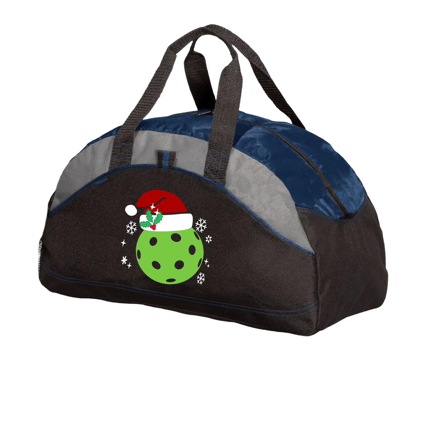 Santa Hat | Pickleball Sports Duffel | Medium Size Court Bag