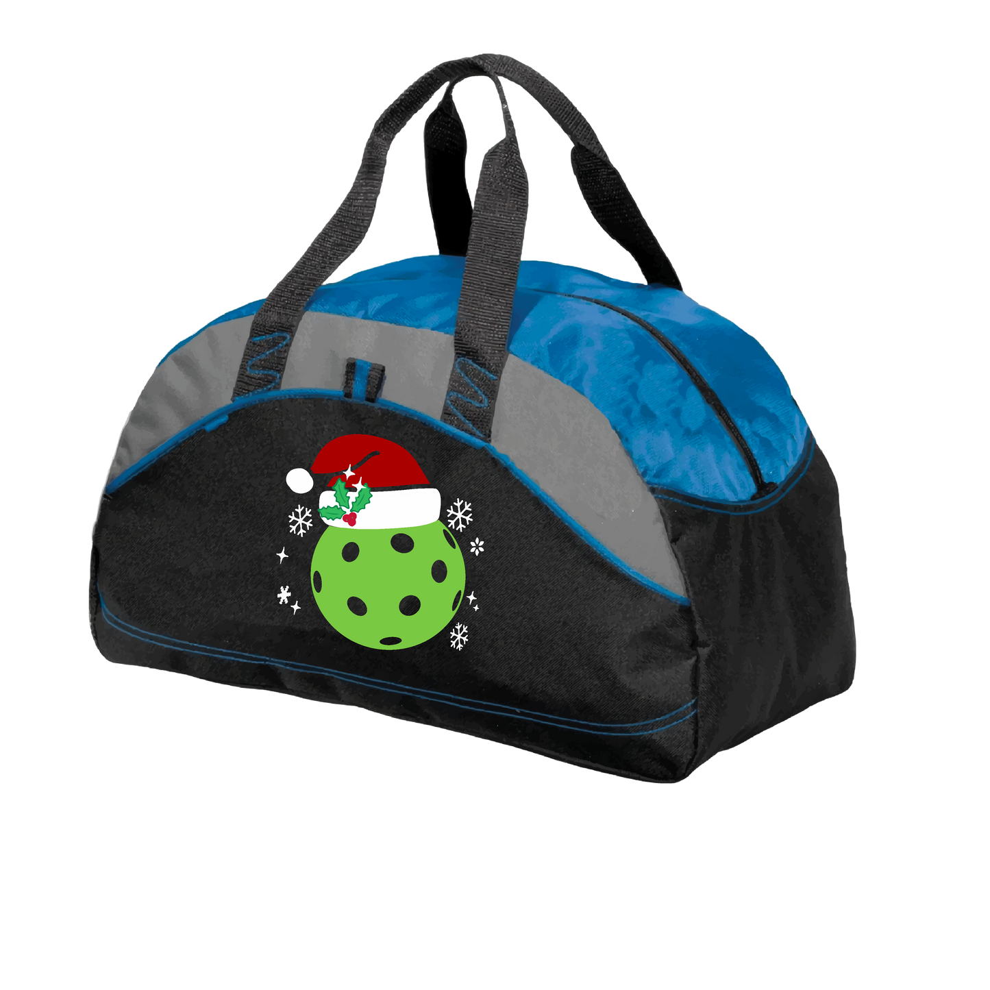 Santa Hat | Pickleball Sports Duffel | Medium Size Court Bag