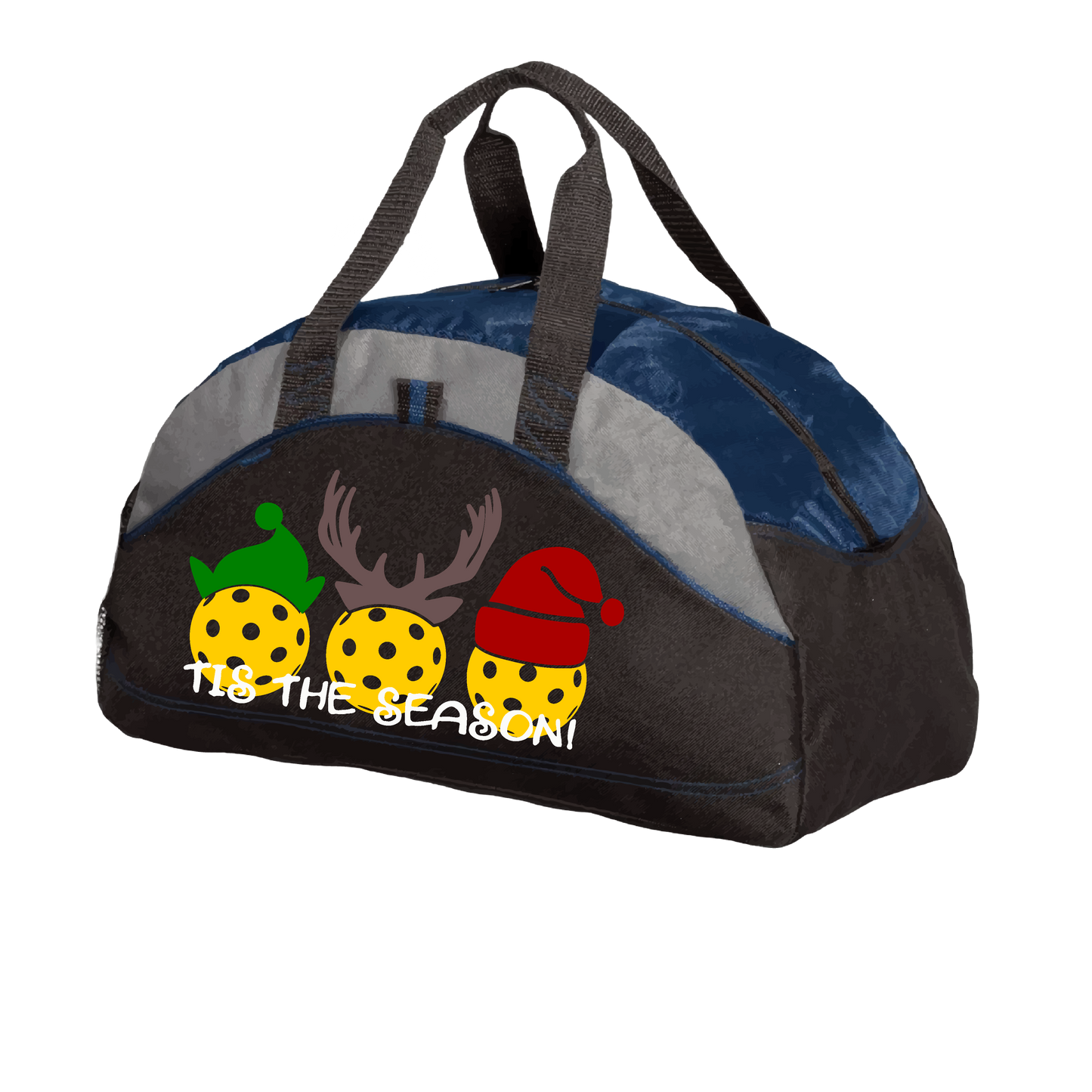 Tis the Season | Pickleball Sports Duffel | Medium Size Court Bag