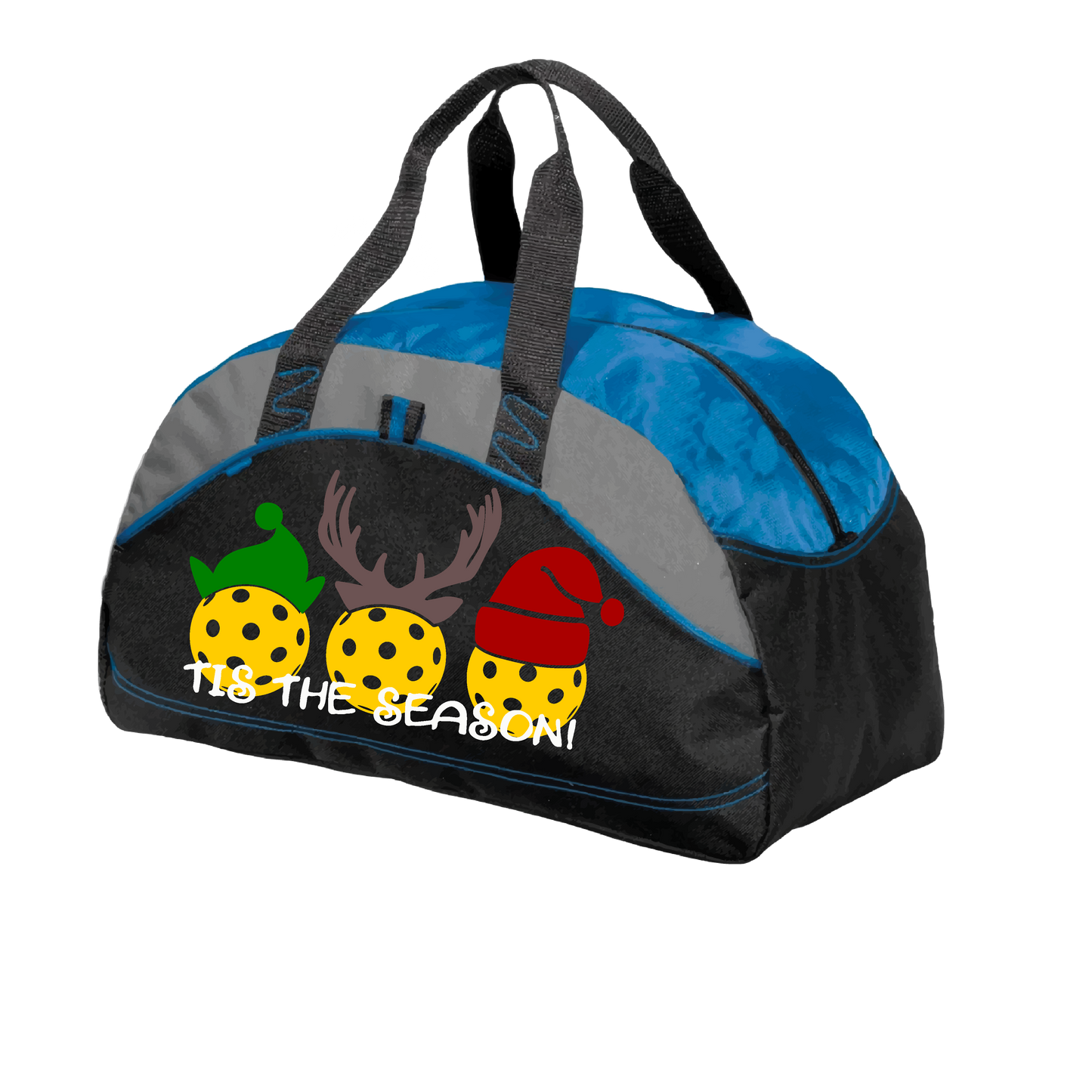 Tis the Season | Pickleball Sports Duffel | Medium Size Court Bag