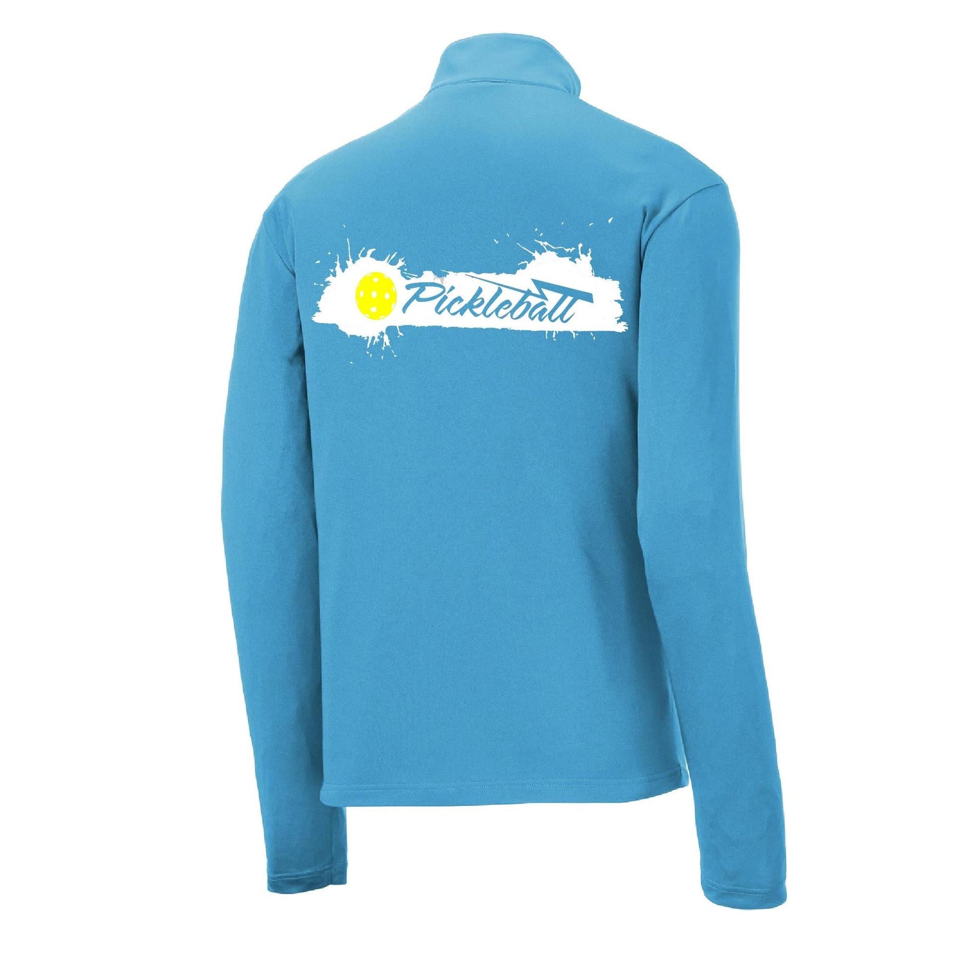 Extreme Pickleball | Men's 1/4 Zip Long Sleeve Pullover Athletic Performance Shirt | 100% Polyester