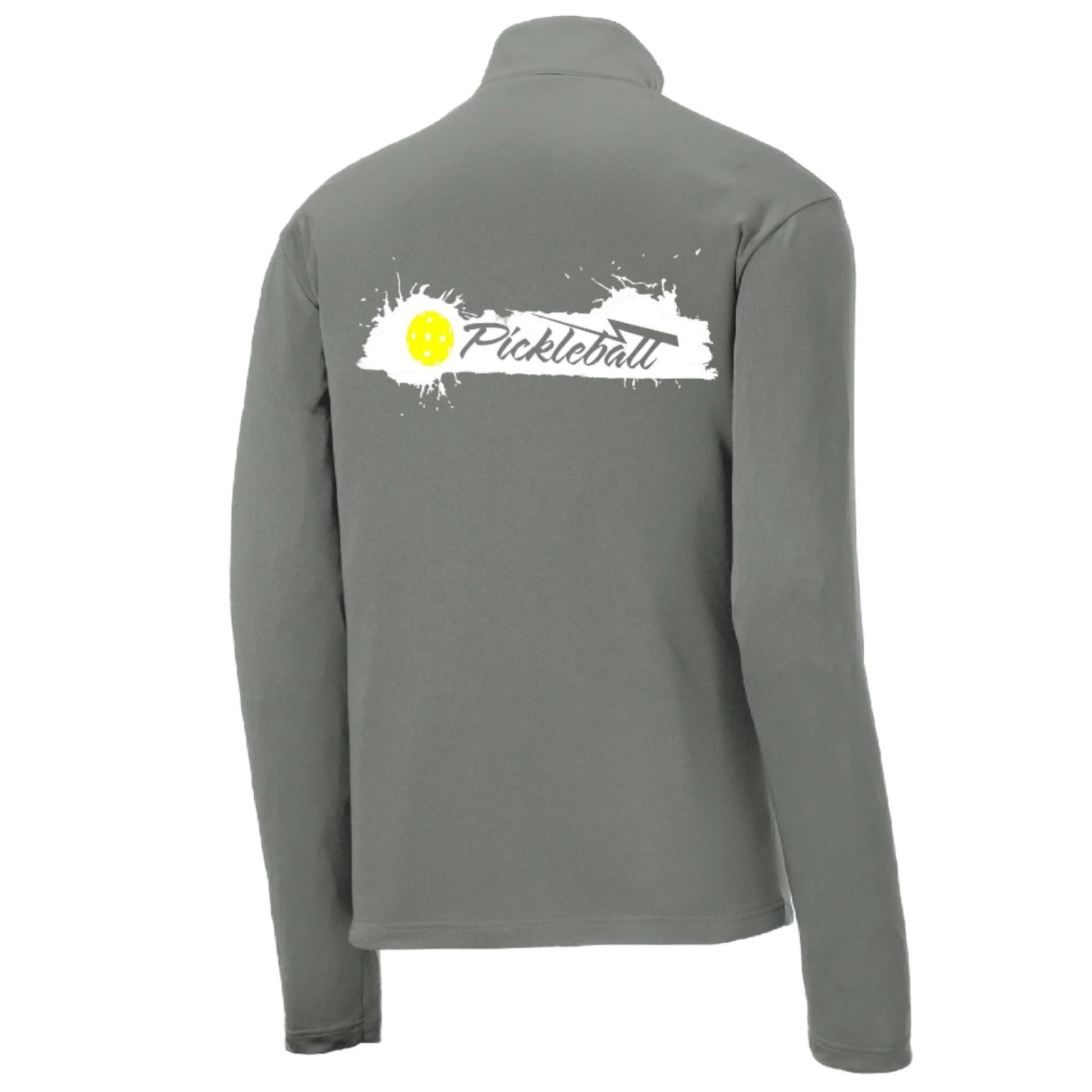 Extreme Pickleball | Men's 1/4 Zip Long Sleeve Pullover Athletic Performance Shirt | 100% Polyester