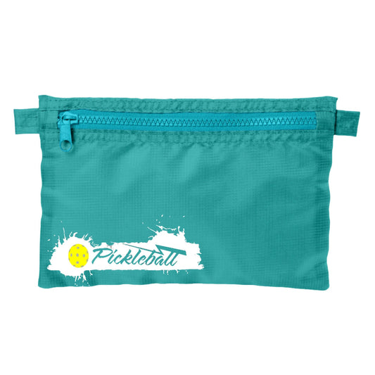 Extreme Pickleball | Pickleball Cosmetic Stash Pouch Bag | Small Size Court Stash Bag