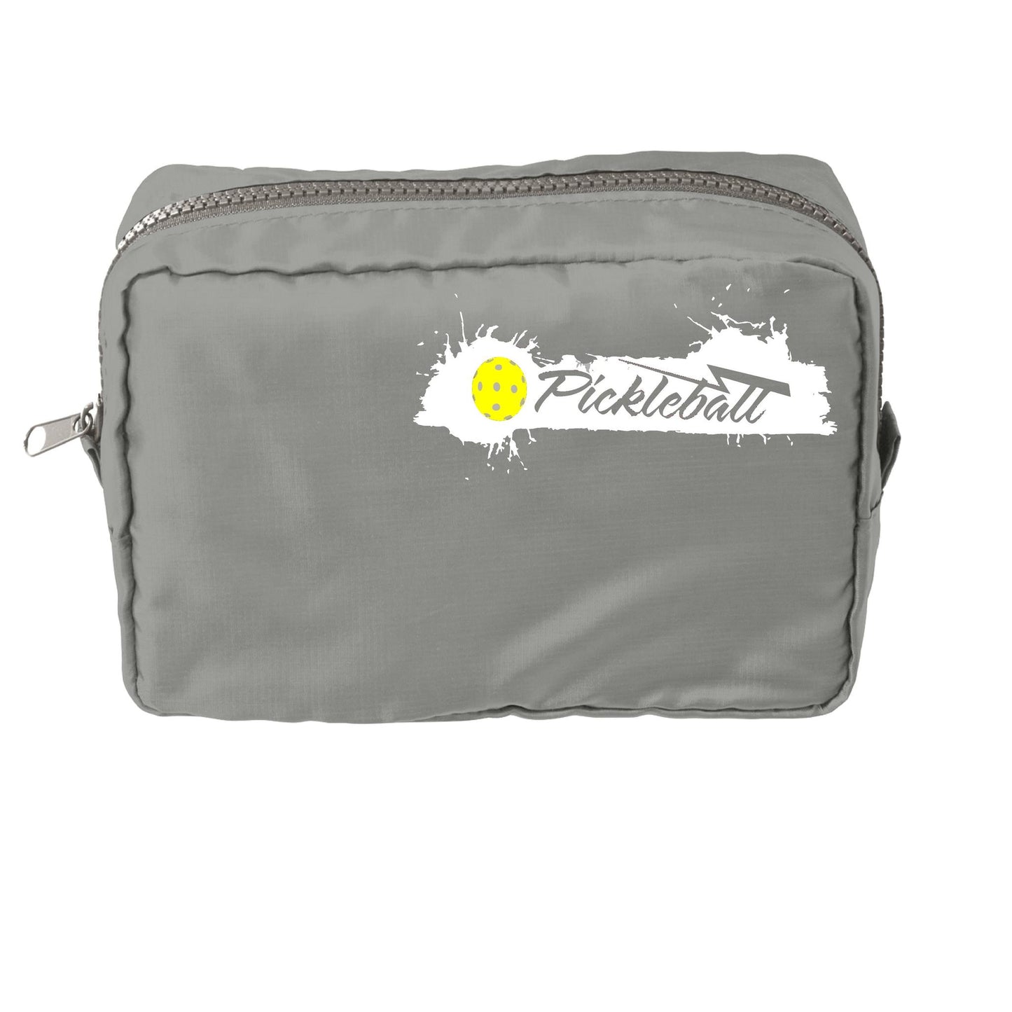 Extreme Pickleball | Pickleball Dimensional Cosmetic Pouch Bag | Small Size Court Dimensional Bag