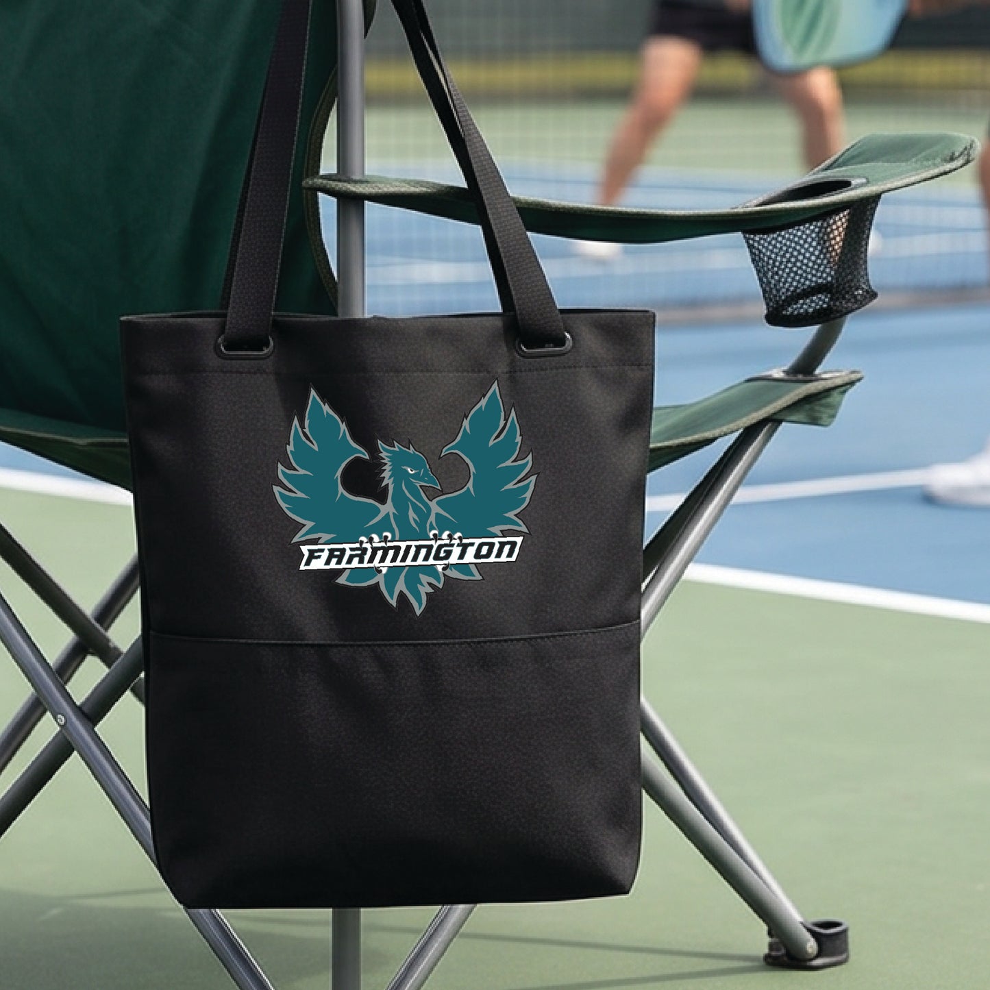 Farmington High School Pickleball Tote Bag Sports Tote for Pickleball Players Gift Court Carryall Team Gift