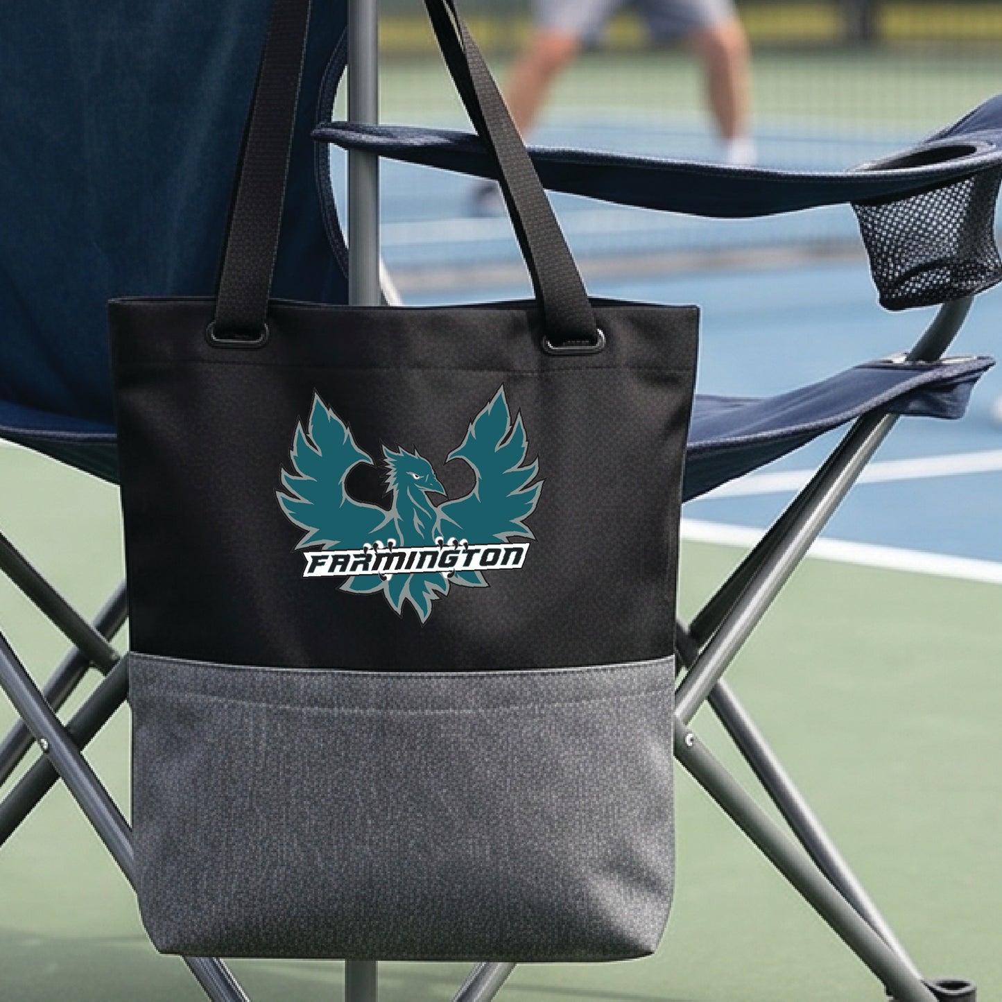 Farmington High School Pickleball Tote Bag Sports Tote for Pickleball Players Gift Court Carryall Team Gift
