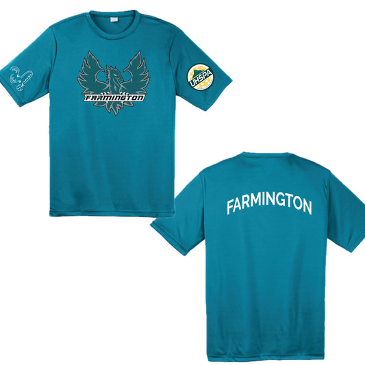 Farmington High USHPA | Men's Short Sleeve Crewneck T-Shirts | 100% Polyester