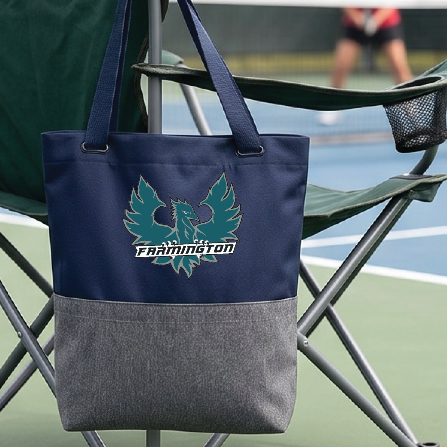 Farmington High School Pickleball Tote Bag Sports Tote for Pickleball Players Gift Court Carryall Team Gift