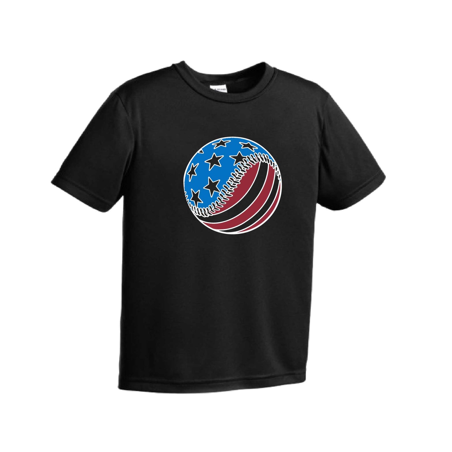 Fastball | Youth Short Sleeve Baseball Performance T-Shirts | 100% Polyester