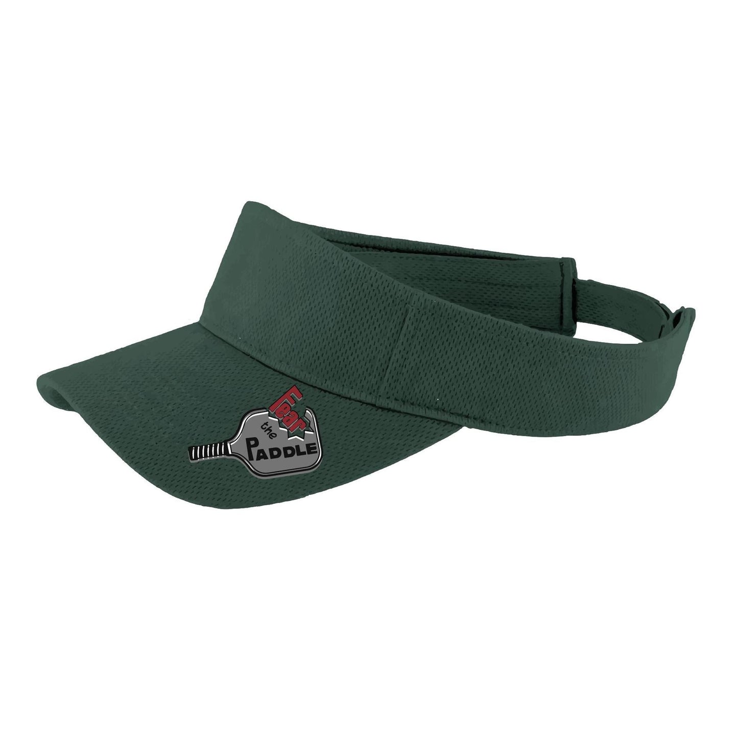 Fear The Paddle (Custom) | Pickleball Visors | Moisture Wicking 100% Polyester