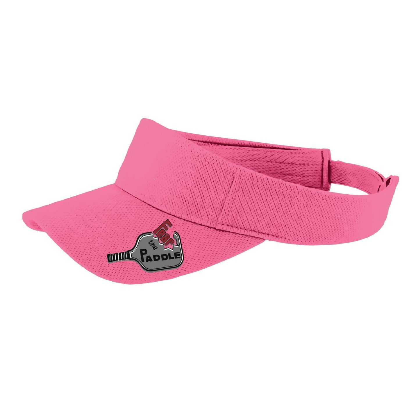 Fear The Paddle (Custom) | Pickleball Visors | Moisture Wicking 100% Polyester