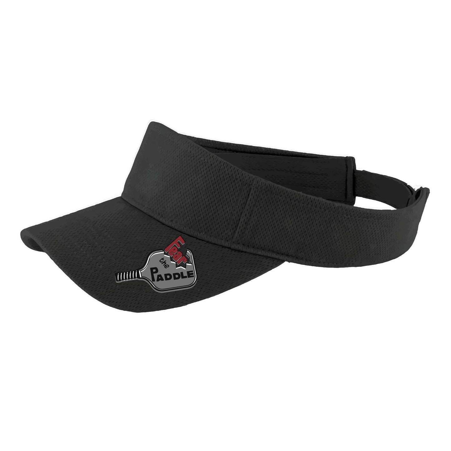 Fear The Paddle (Custom) | Pickleball Visors | Moisture Wicking 100% Polyester