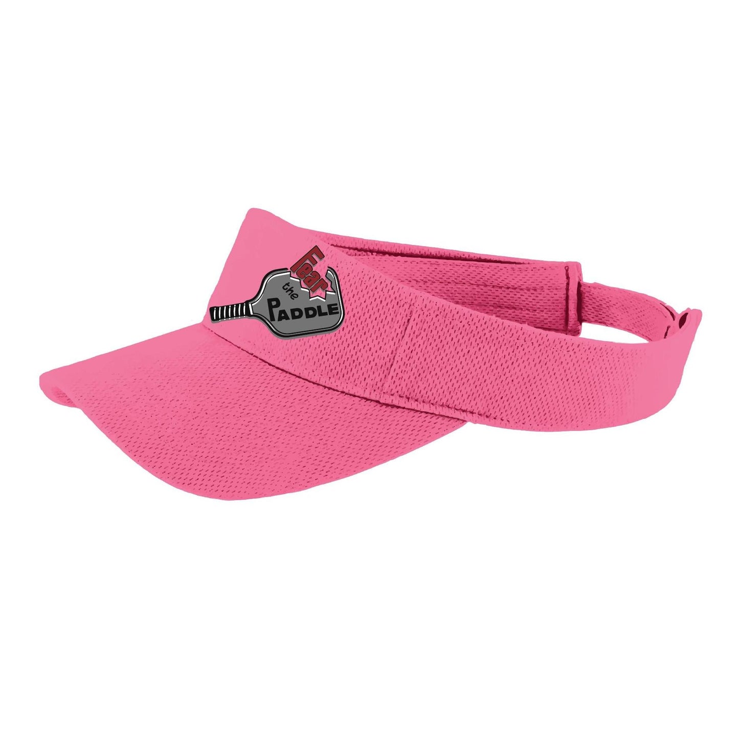 Fear The Paddle (Custom) | Pickleball Visors | Moisture Wicking 100% Polyester