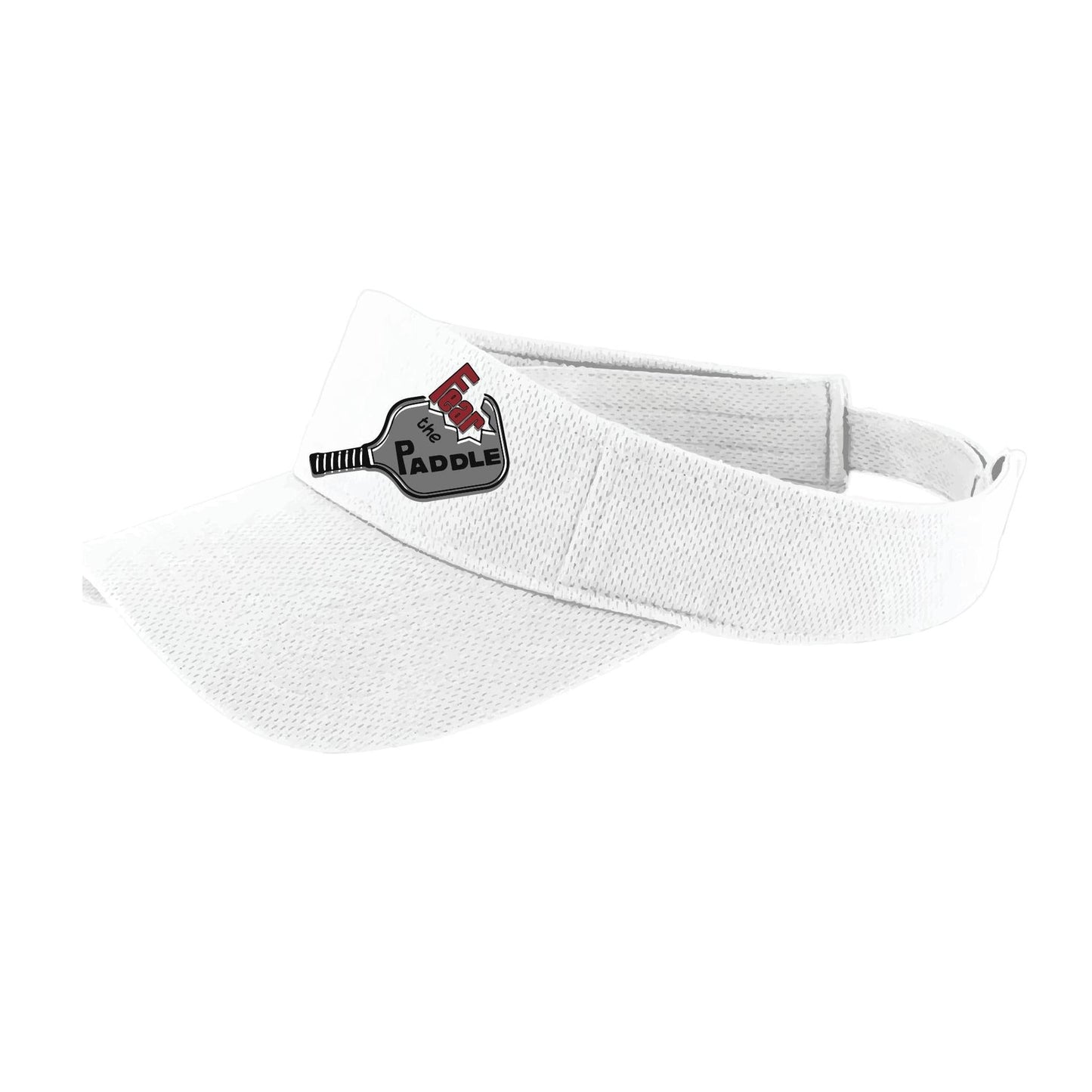 Fear The Paddle (Custom) | Pickleball Visors | Moisture Wicking 100% Polyester