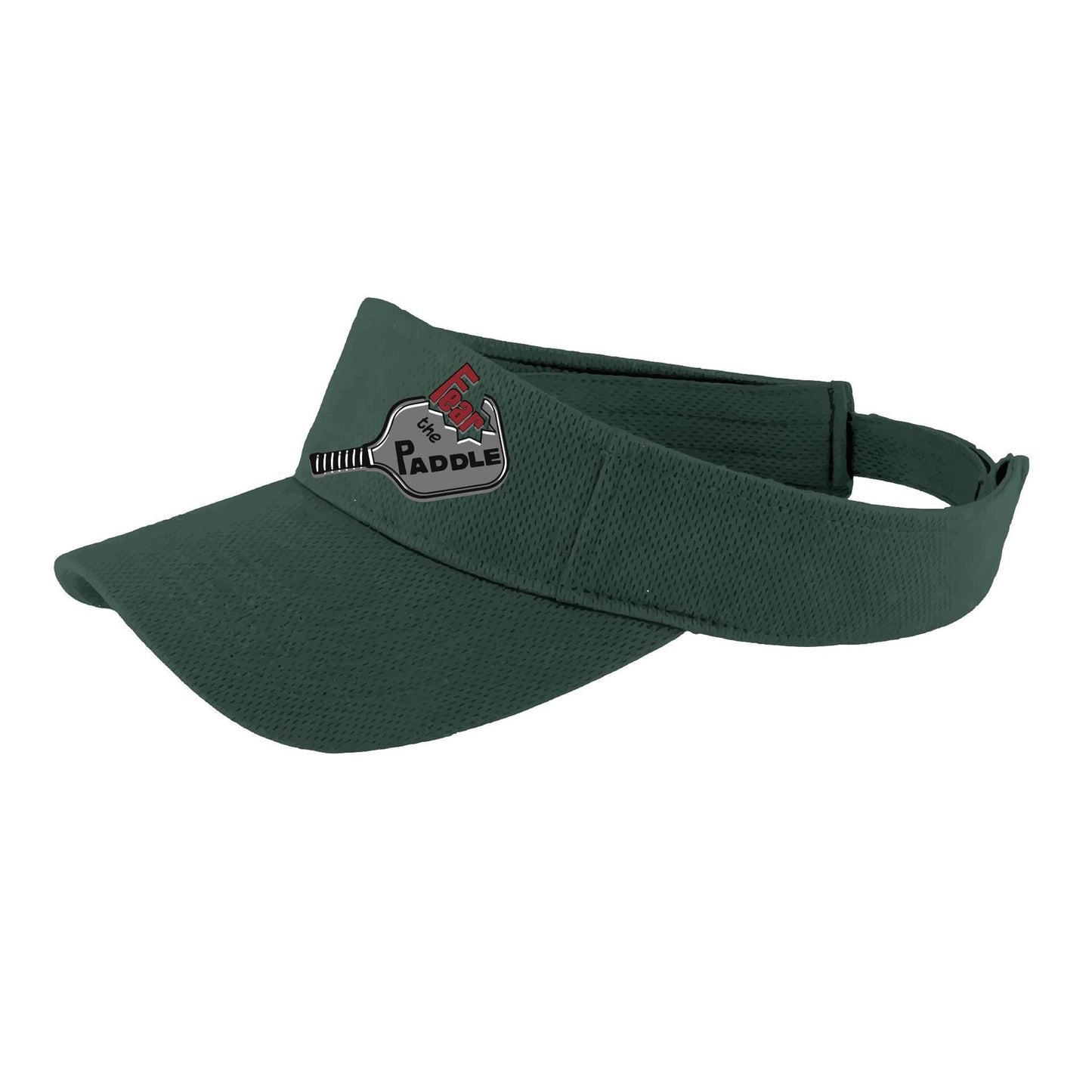 Fear The Paddle (Custom) | Pickleball Visors | Moisture Wicking 100% Polyester