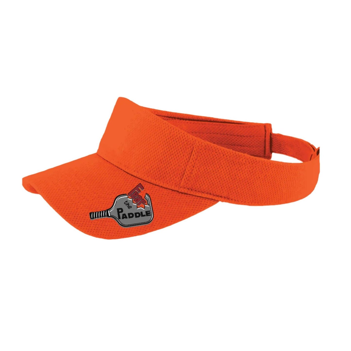 Fear The Paddle (Custom) | Pickleball Visors | Moisture Wicking 100% Polyester