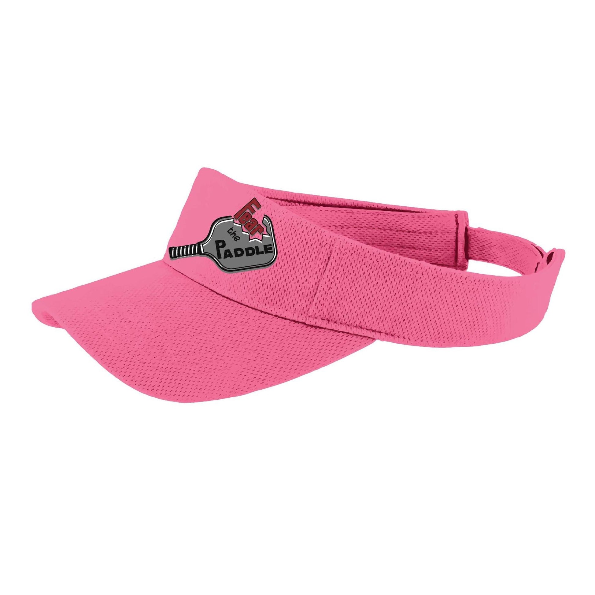 Fear The Paddle (Customizable) | Pickleball Visors | Moisture Wicking 100% Polyester