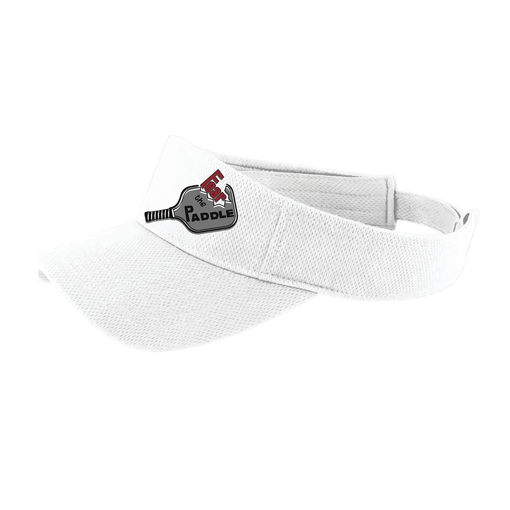 Fear The Paddle (Customizable) | Pickleball Visors | Moisture Wicking 100% Polyester