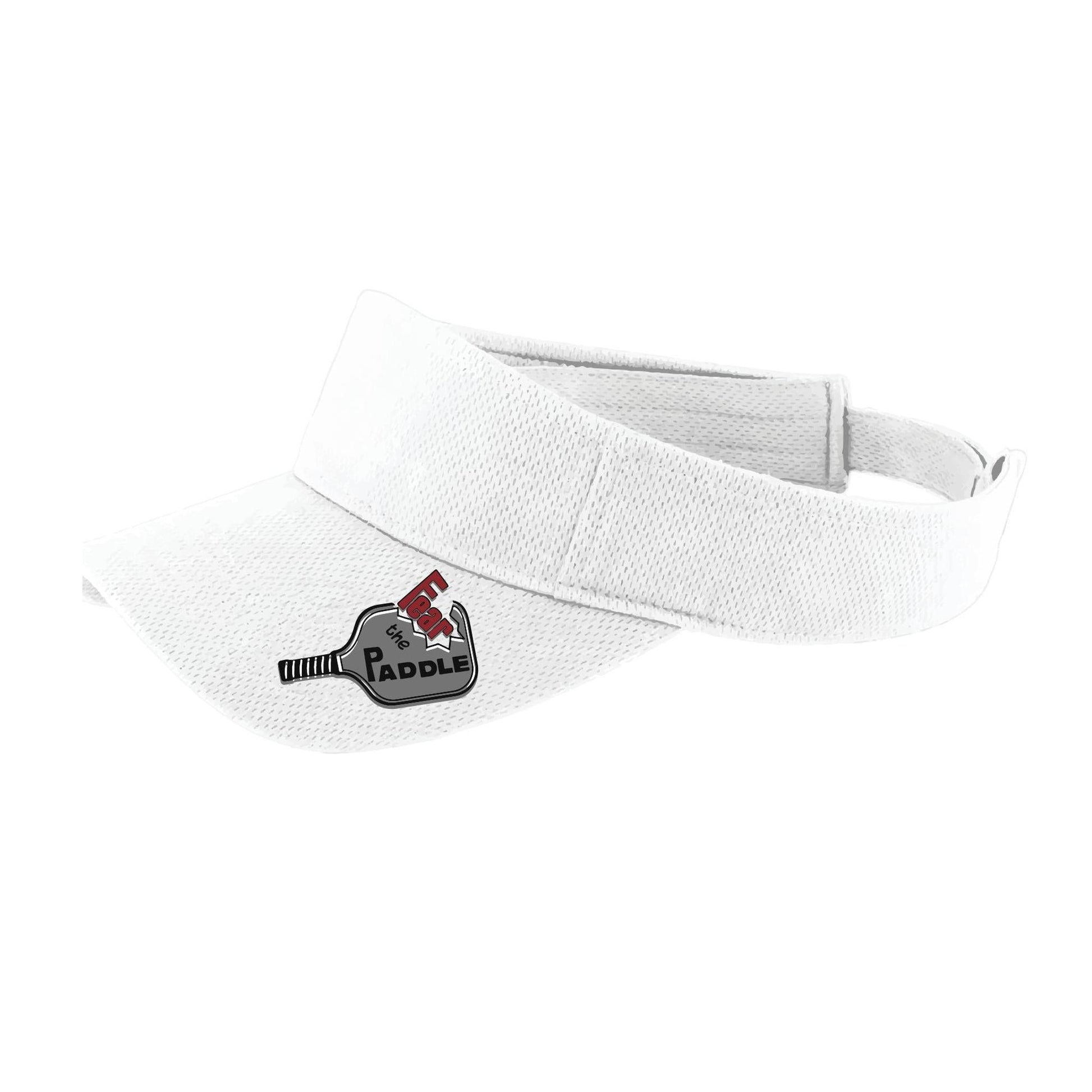 Fear The Paddle (Customizable) | Pickleball Visors | Moisture Wicking 100% Polyester