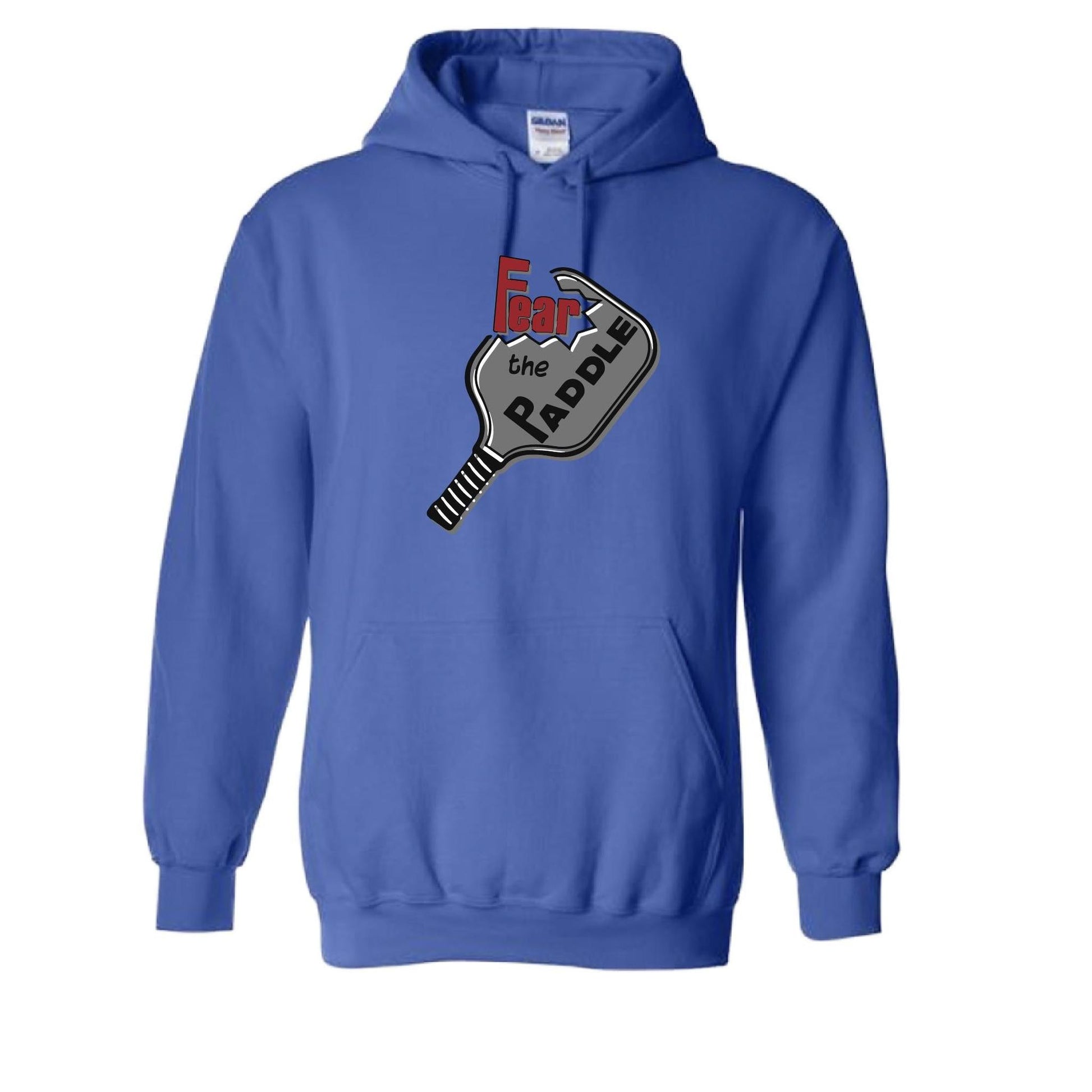 Fear The Paddle | Unisex Hoodie Pickleball Sweatshirt | 50% Cotton 50% Polyester