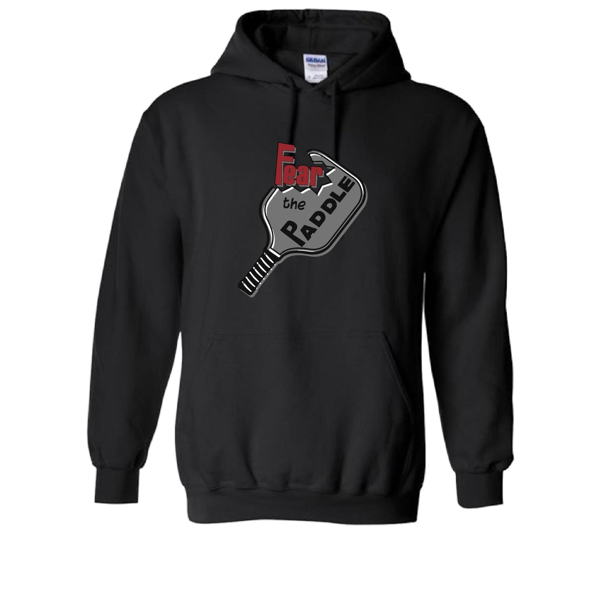 Fear The Paddle | Unisex Hoodie Pickleball Sweatshirt | 50% Cotton 50% Polyester