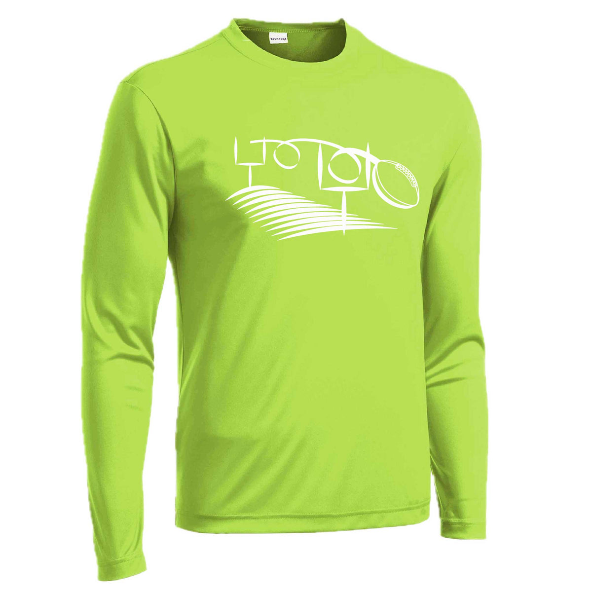 Football Field Goal | Men's Long Sleeve Football Shirt | 100% Polyester
