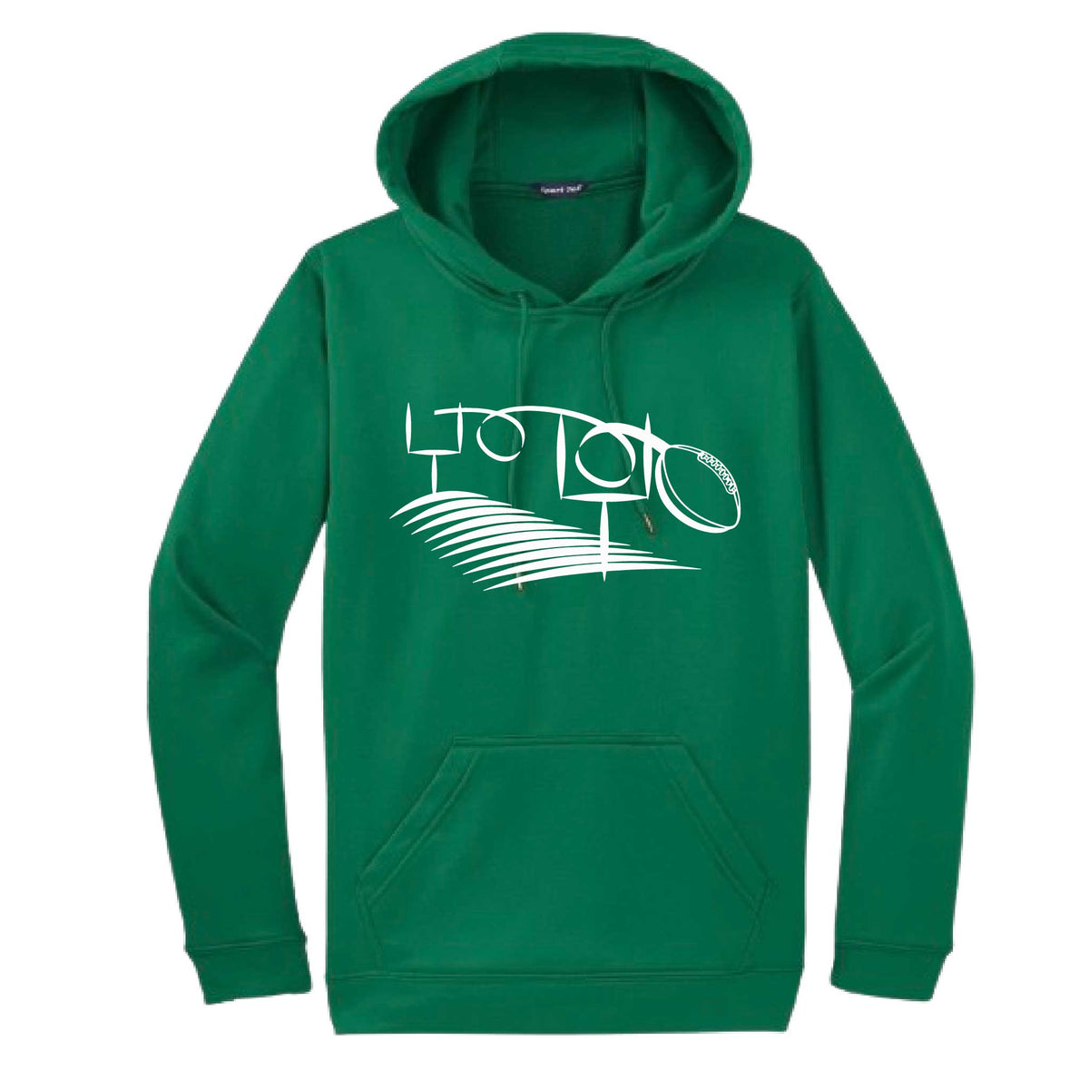 Football Field Goal | Unisex Hoodie Football Sweatshirt | 50% Cotton/50% Polyester