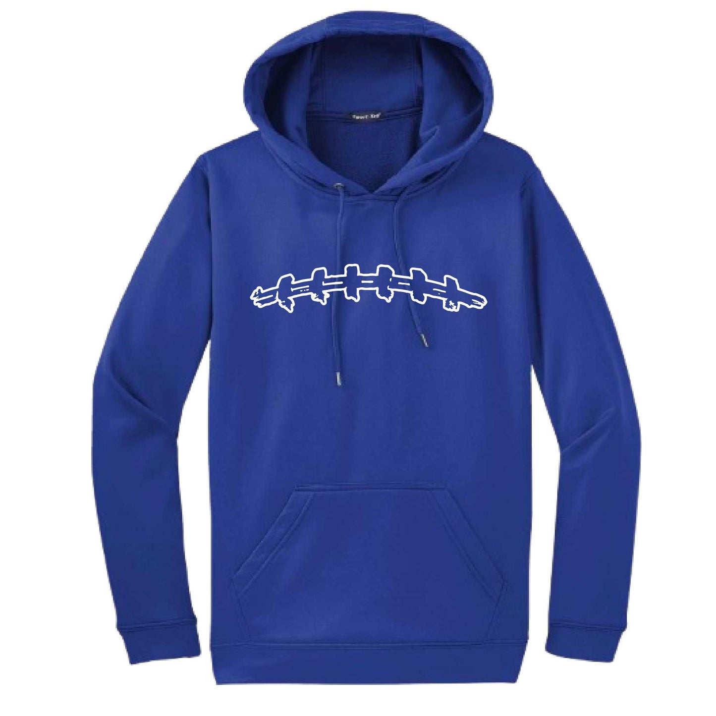 Football Laces | Unisex Hoodie Football Sweatshirt | 50% Cotton/50% Polyester