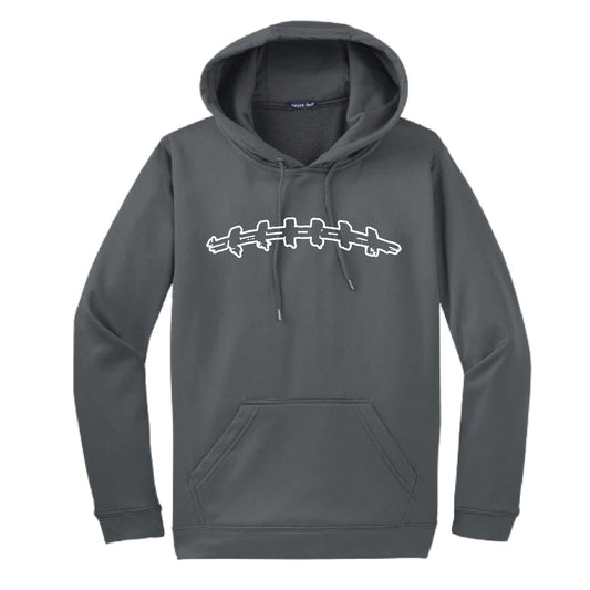 Football Laces | Unisex Hoodie Football Sweatshirt | 50% Cotton/50% Polyester