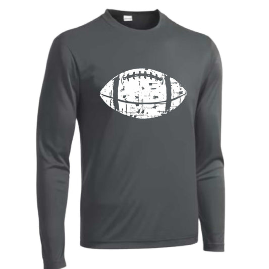 Football Scramble | Men's Long Sleeve Football Shirt | 100% Polyester