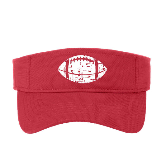 Football Scramble | Football Visors | Moisture Wicking 100% Polyester