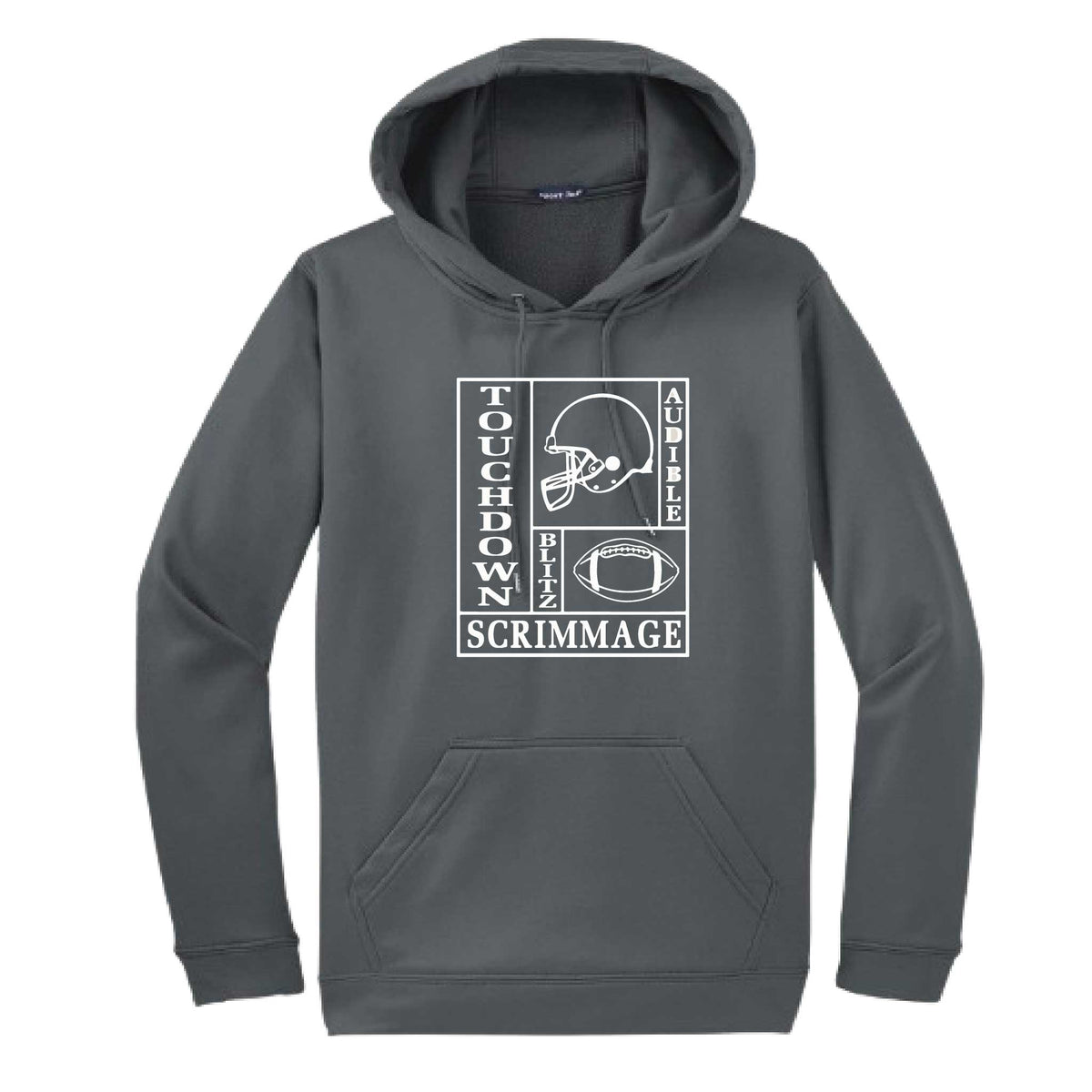Football Zone | Unisex Hoodie Football Sweatshirt | 50% Cotton/50% Polyester