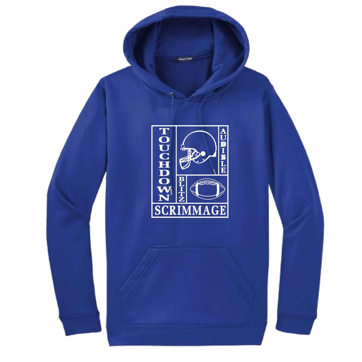 Football Zone | Unisex Hoodie Football Sweatshirt | 50% Cotton/50% Polyester