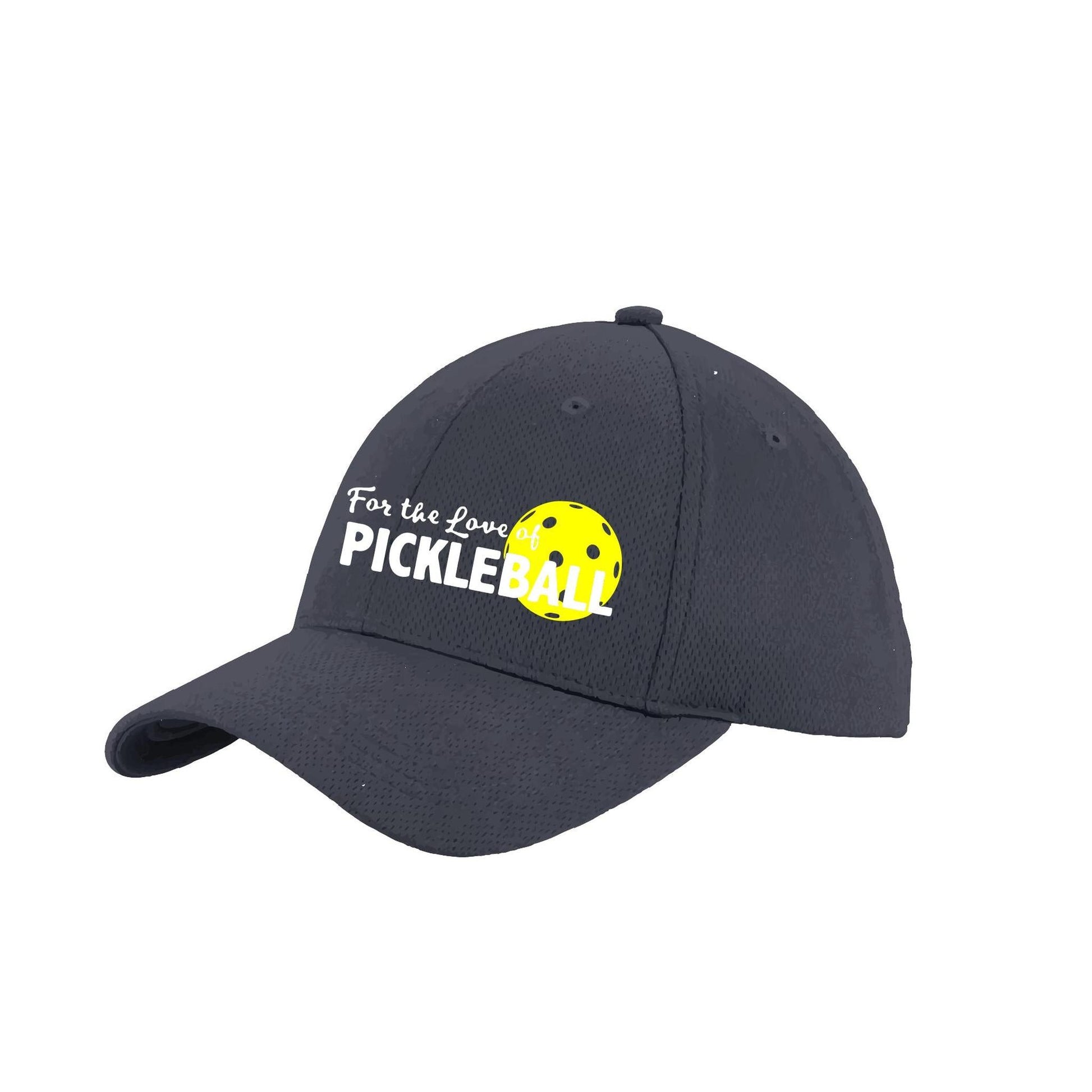 For The Love Of Pickleball | Pickleball Hat | Moisture-Wicking 100% Polyester