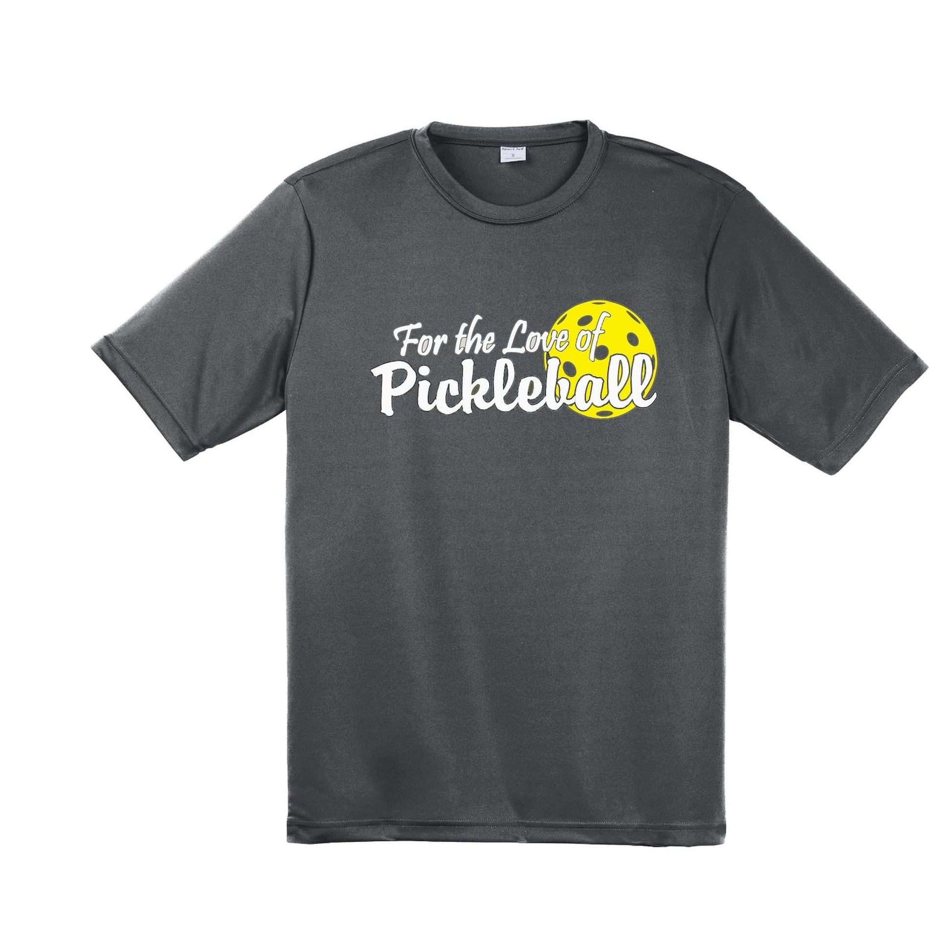 For the Love of Pickleball | Men's Short Sleeve Athletic Performance T-Shirt | 100% Polyester