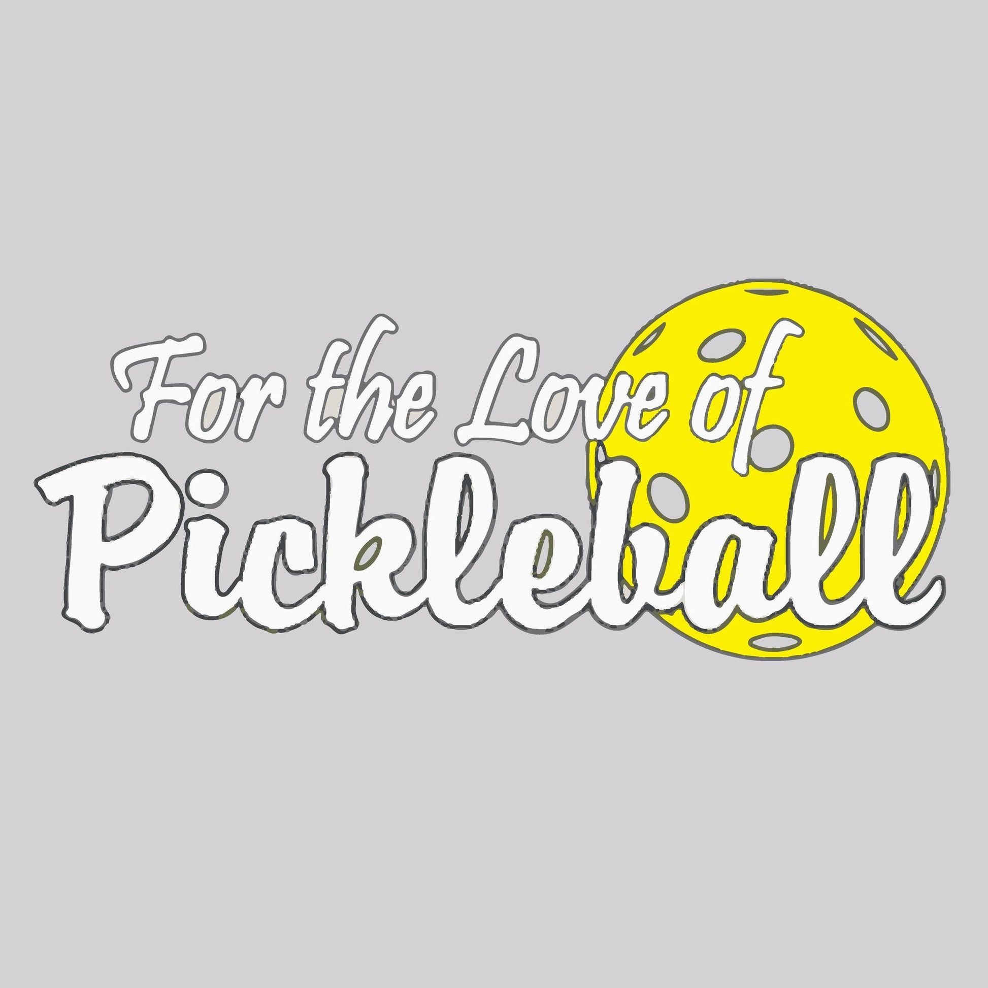For the Love of Pickleball | Women's 1/4 Zip Pickleball Performance Pullover Shirt | 100% Polyester