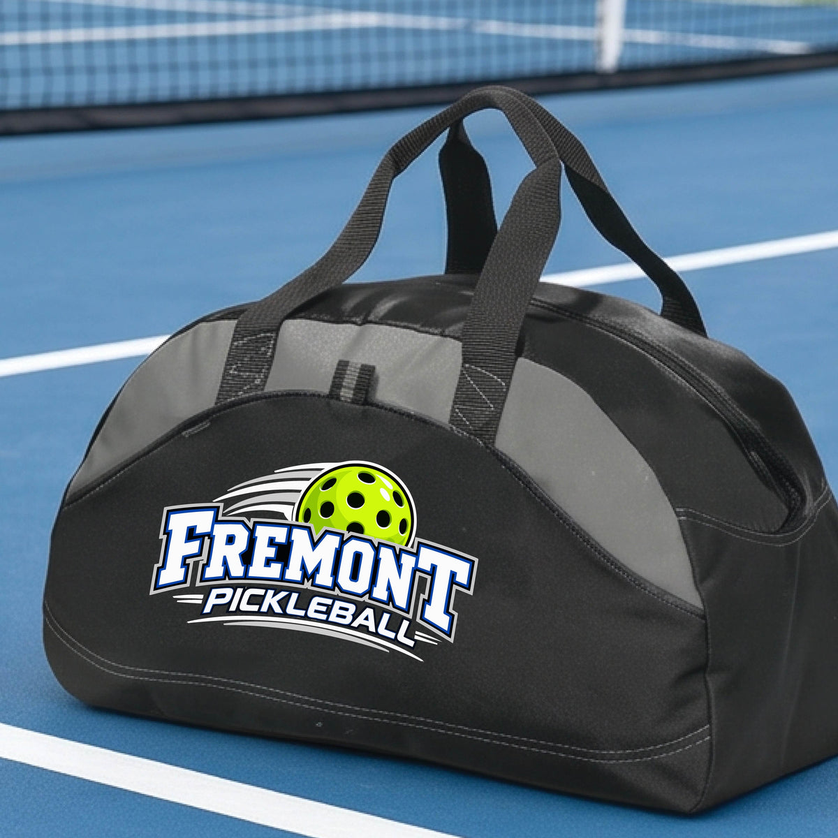 Fremont High School Personalized UHSPA Black Team Duffel Bag – Pickleball & Weekend Travel Bag