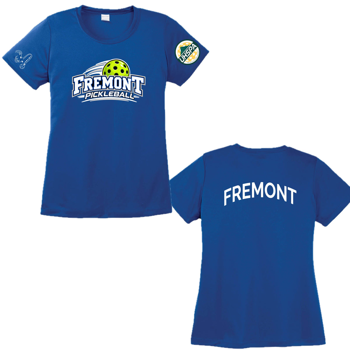 Fremont High School UHSPA | Women's Short Sleeve Crewneck T-Shirts | 100% Polyester