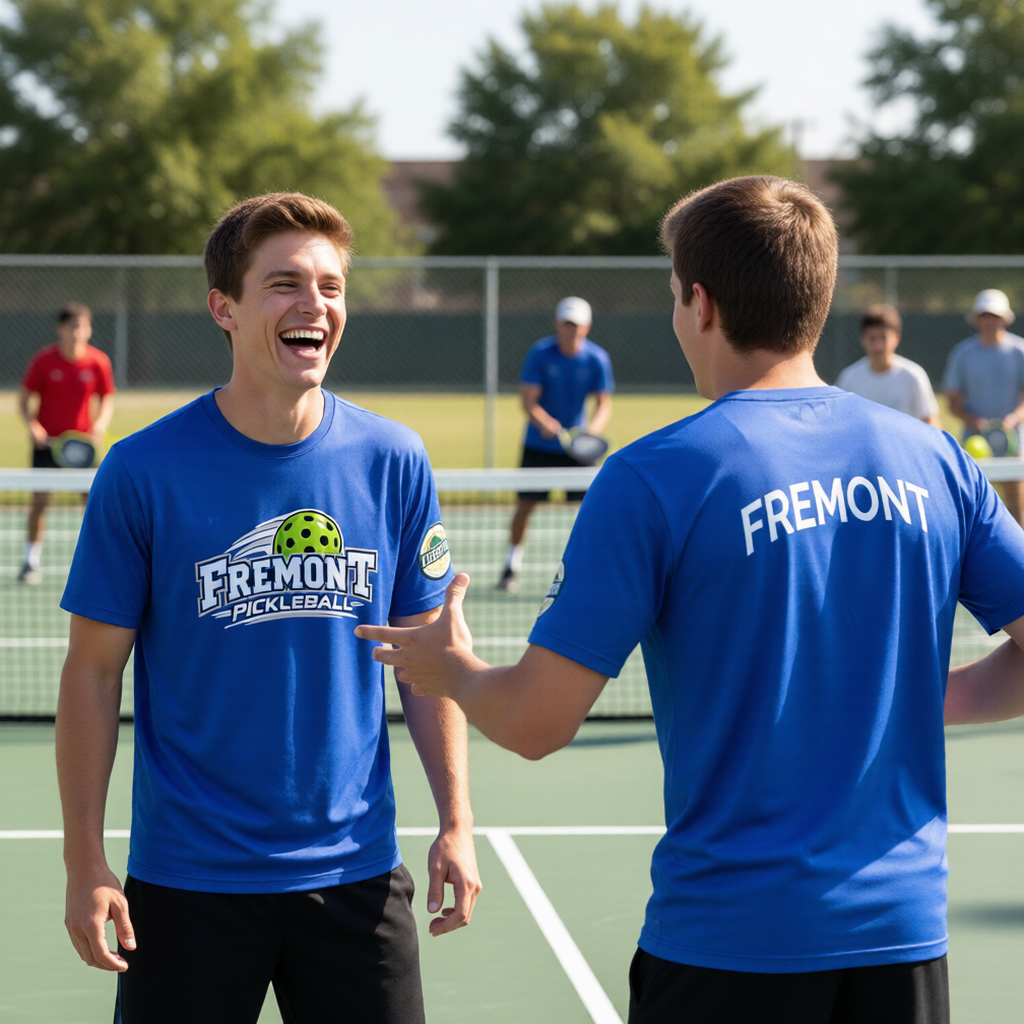 Fremont High USHPA | Men's Short Sleeve Crewneck T-Shirts | 100% Polyester