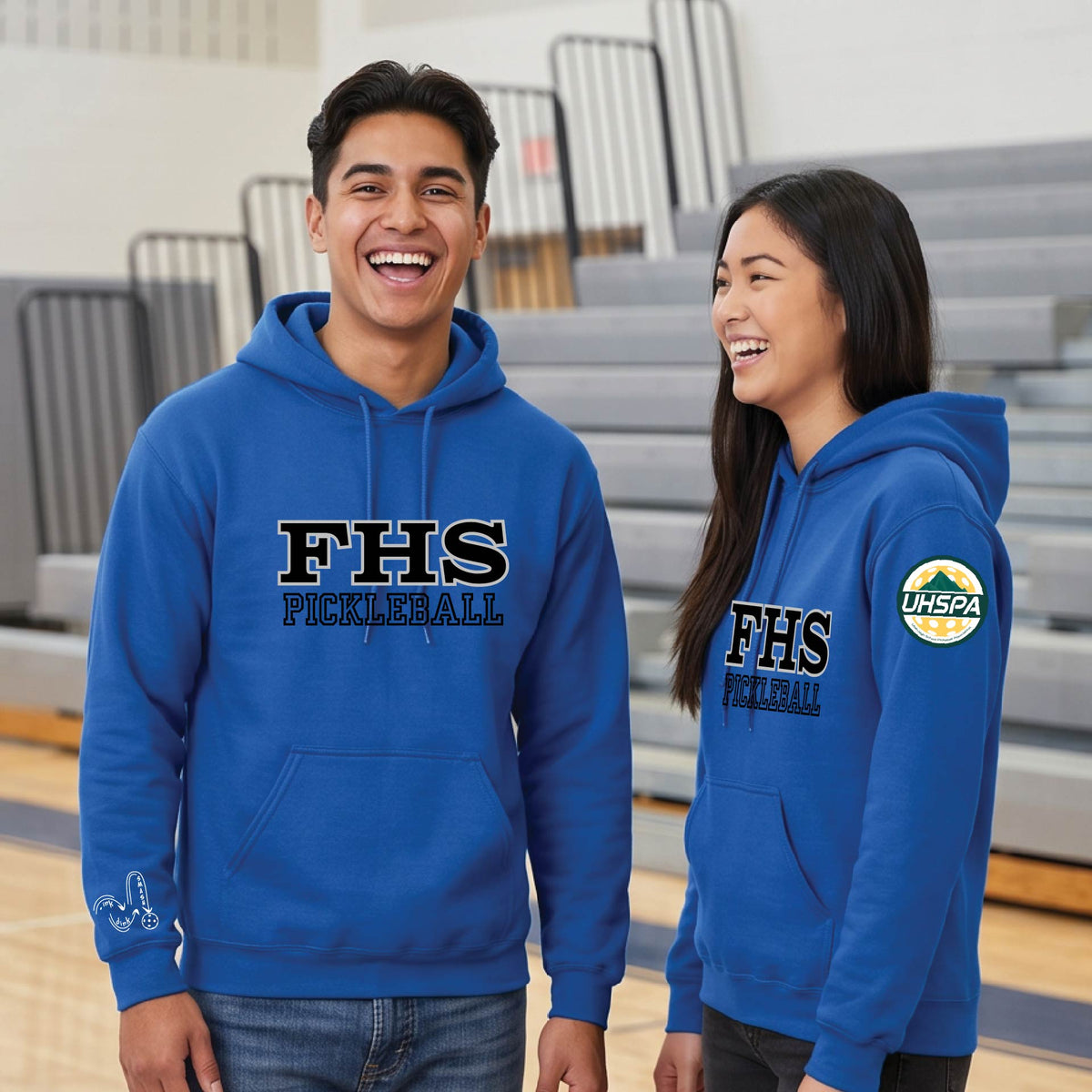 Fremont High School - Initials Design - Unisex Sweatshirts |  Unisex Sweatshirts | 50/50 Cotton/Poly