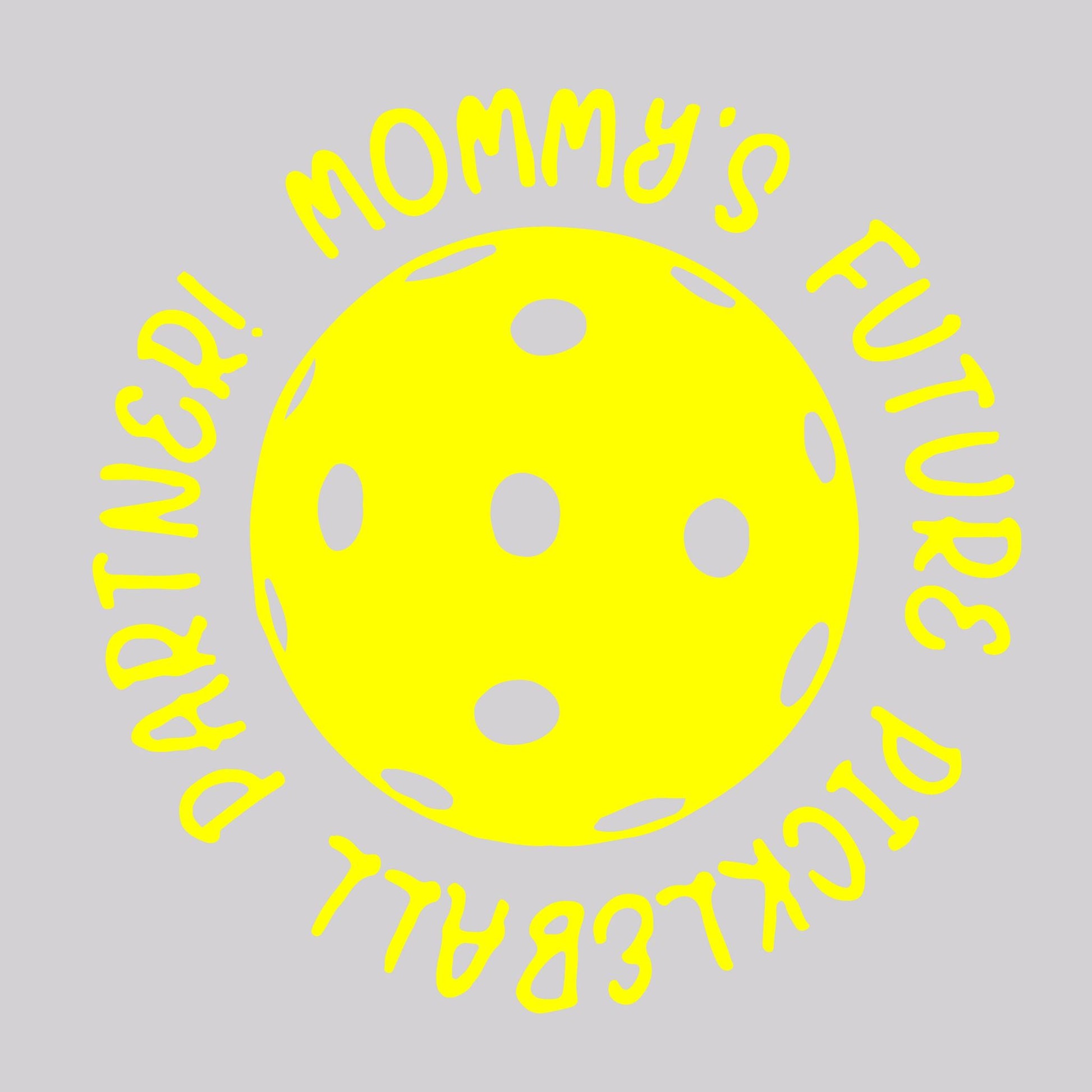 Future Mommy Or Daddy Pickleball Partner | Infant Long Sleeve One Piece Bodysuit | 100% Cotton