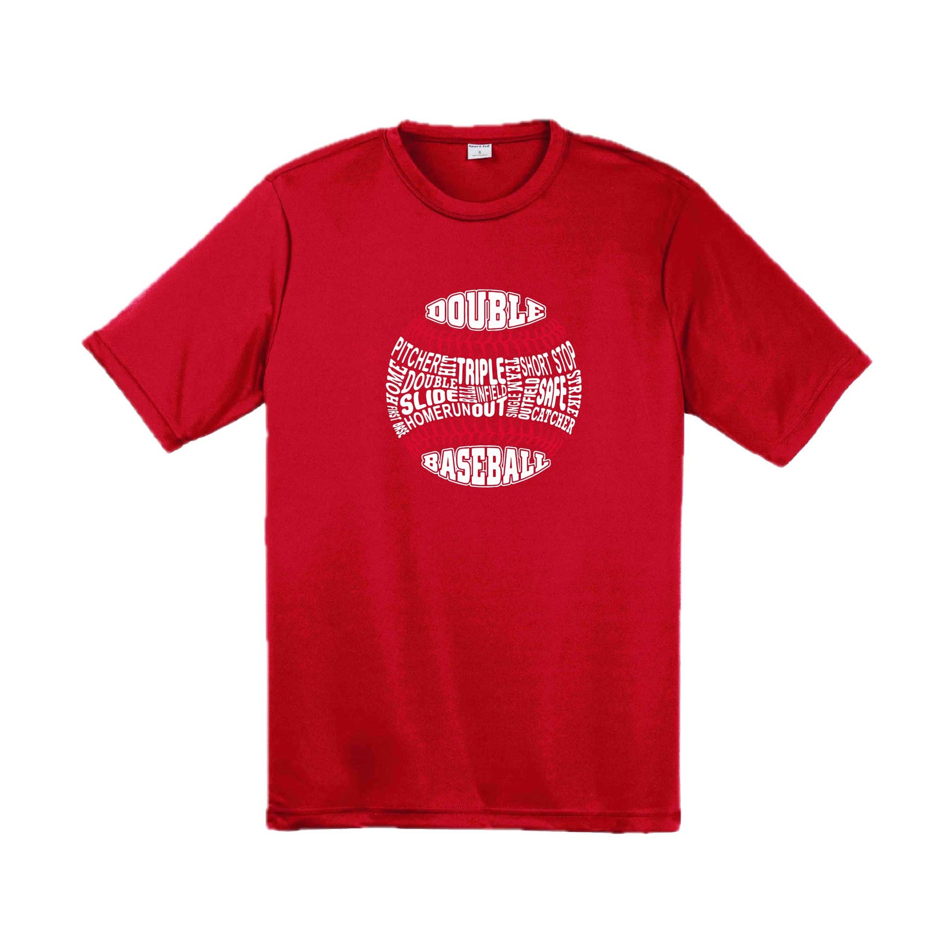 Grand Slam | Men's Short Sleeve Athletic Baseball Performance T-Shirt | 100% Polyester