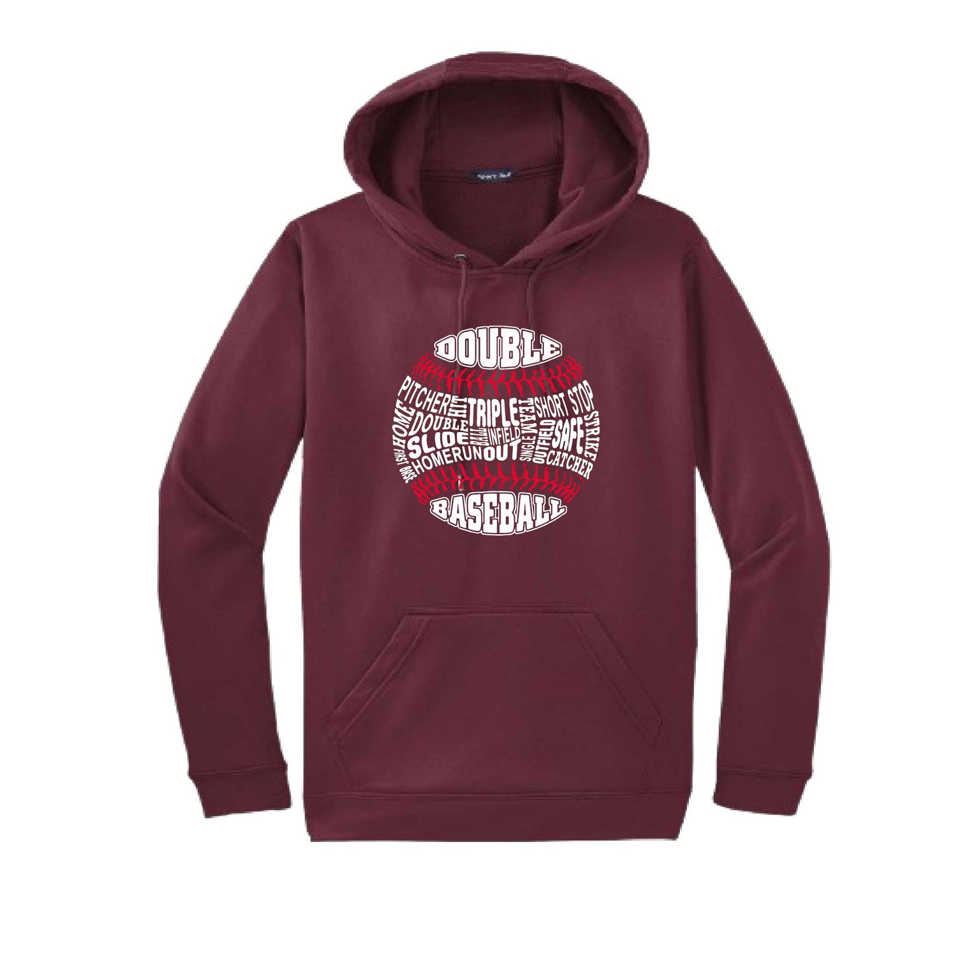 Grand Slam | Unisex Hoodie Athletic Baseball Sweatshirt | 50% Cotton/50% Polyester