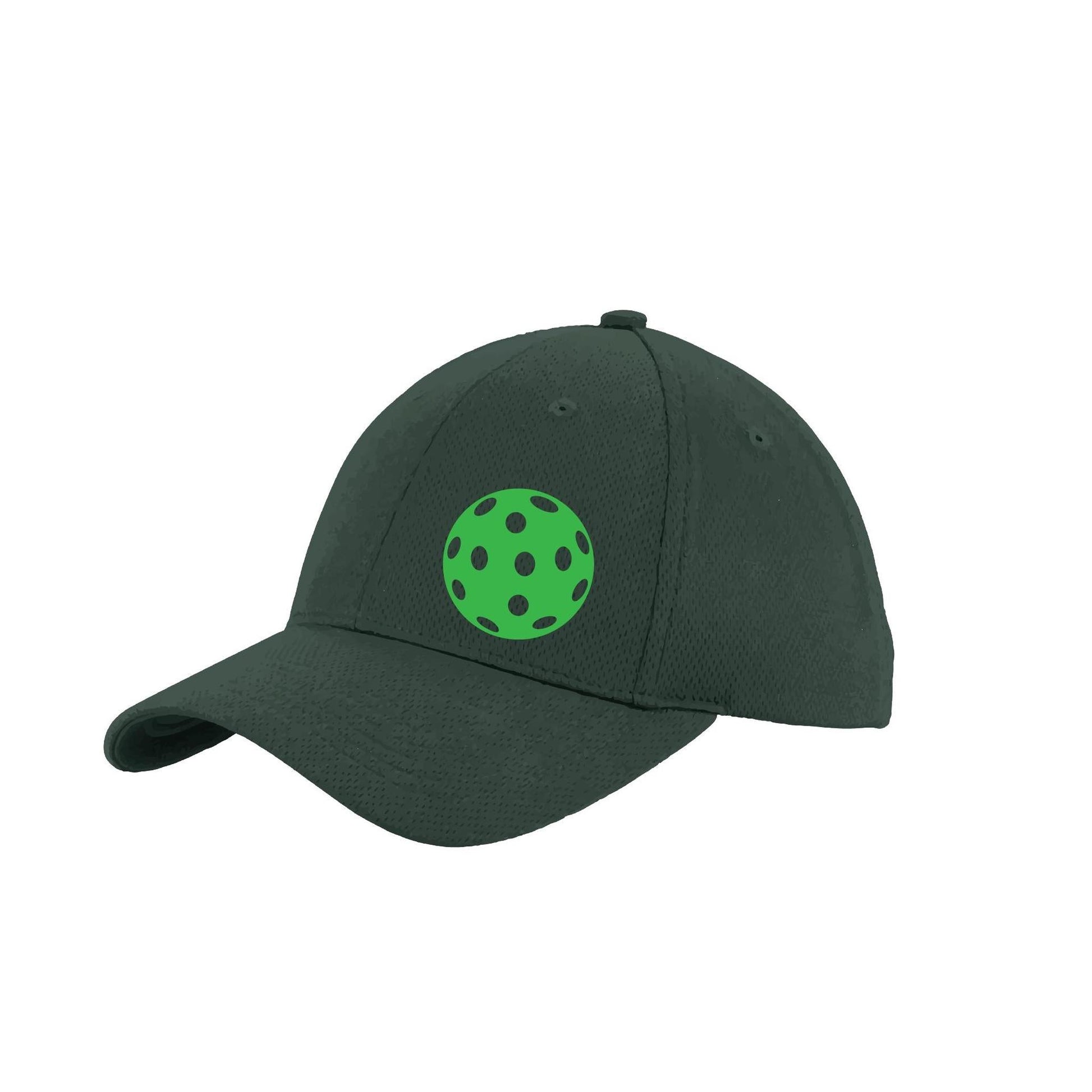 Green Pickleball (Customizable) | Pickleball Hat | Moisture-Wicking 100% Polyester