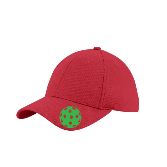 Green Pickleball (Customizable) | Pickleball Hat | Moisture-Wicking 100% Polyester